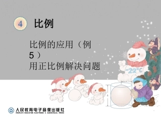 比例的应用例5