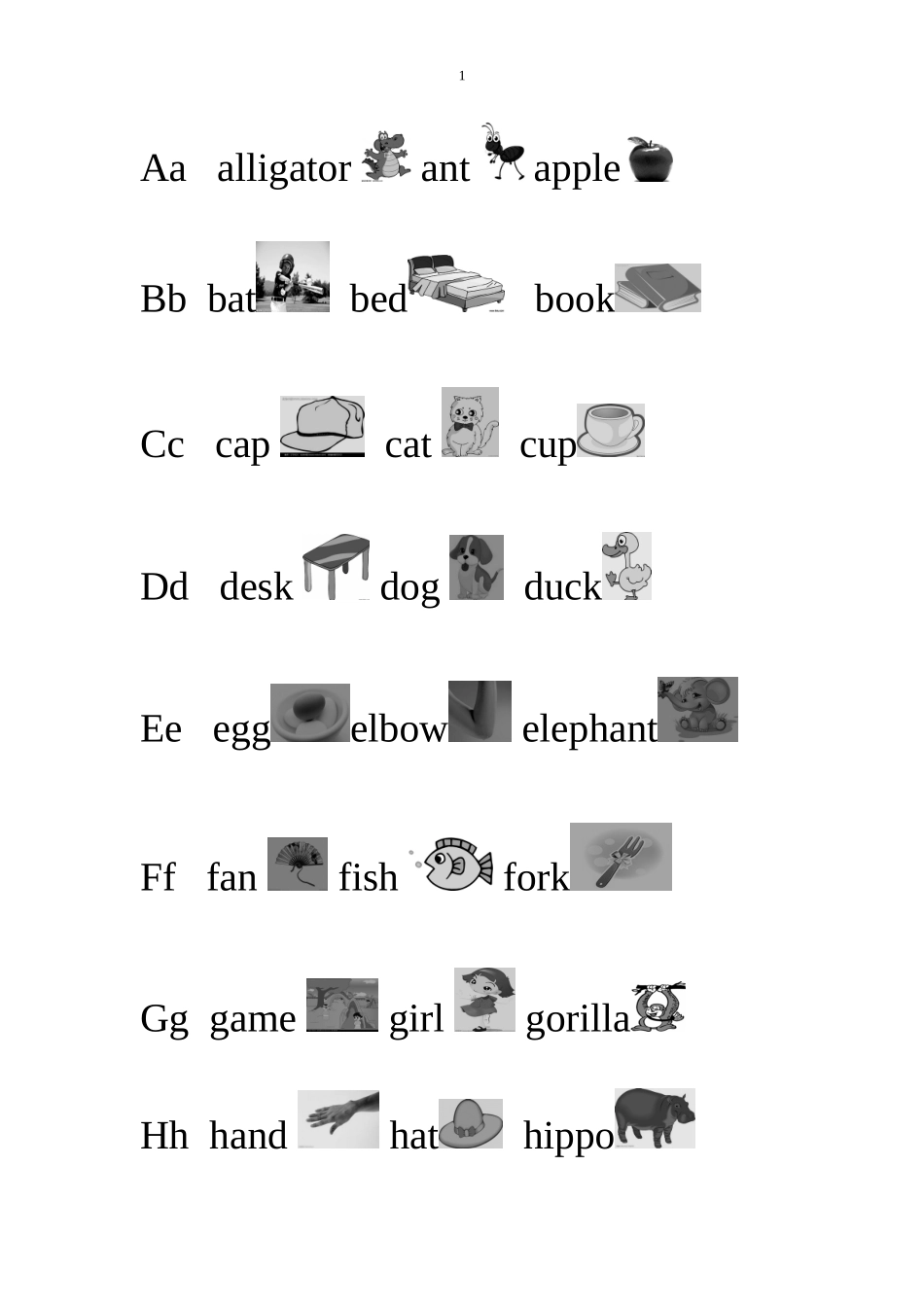 学生资源78个单词及图_第1页