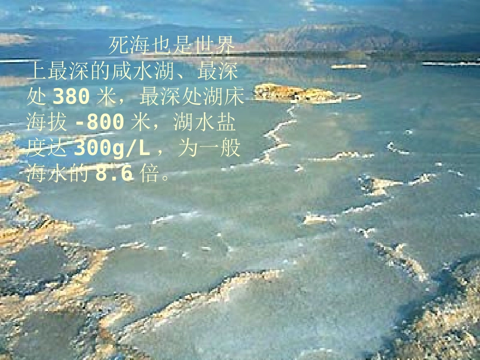 约旦的、死海_第3页