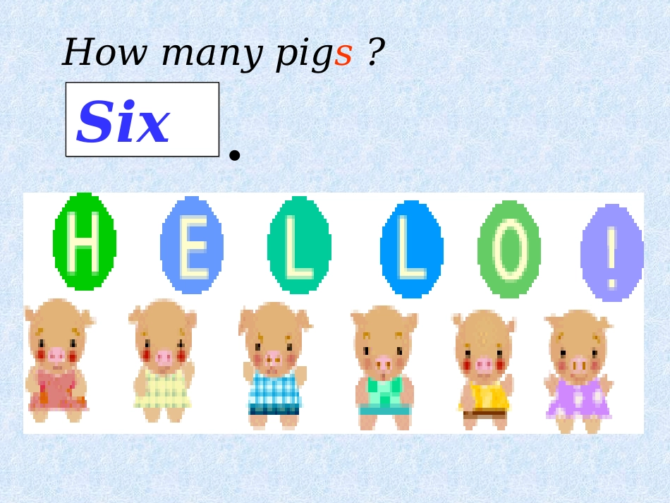 pep三年级英语下Unit6_how_many__A_Let's_learn_第3页
