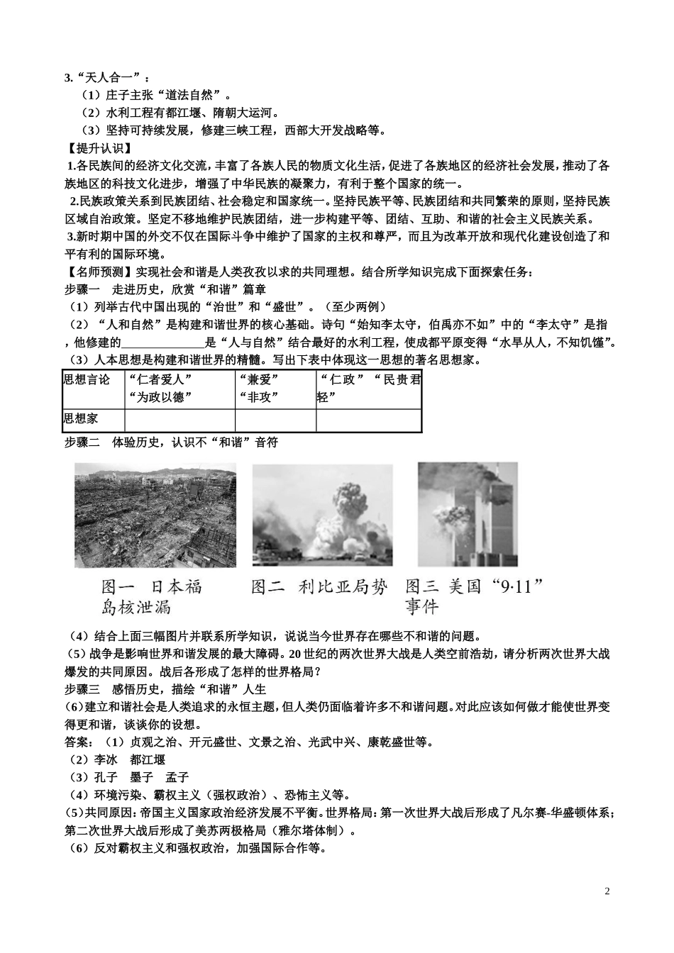 热点主题一和谐思想_第2页