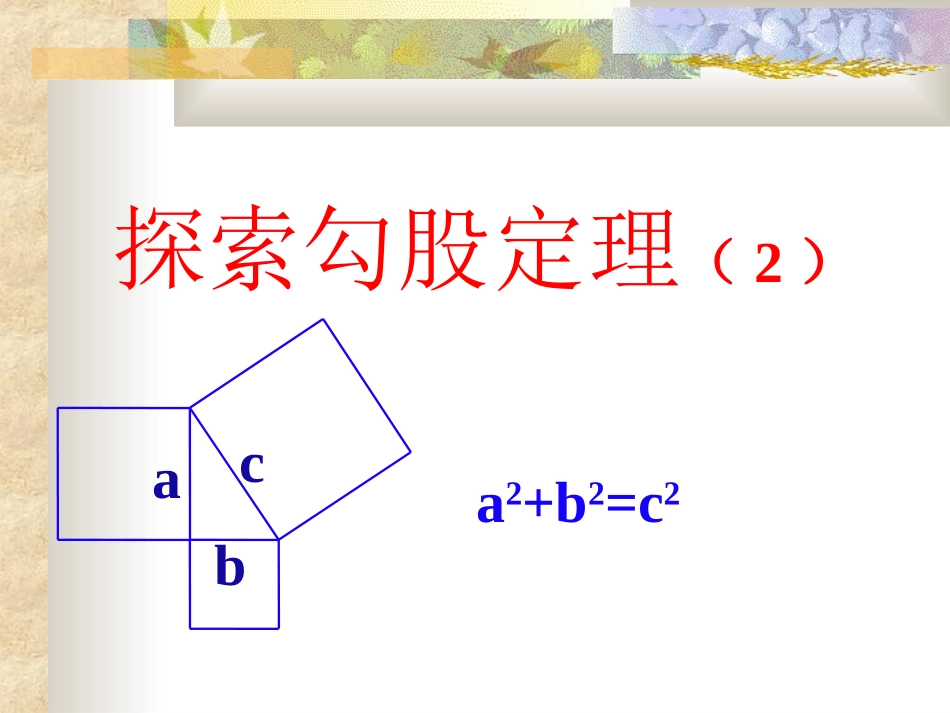 探索勾股定理（2）_第2页