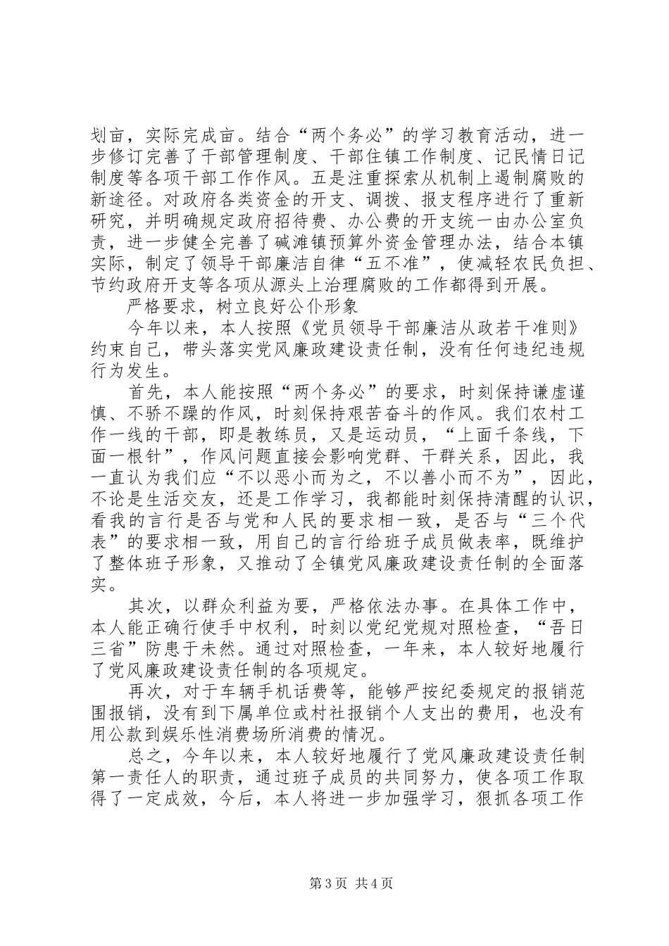 领导干部述职述廉报告 (22)_第3页