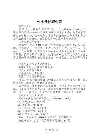 村主任述职报告 (28)