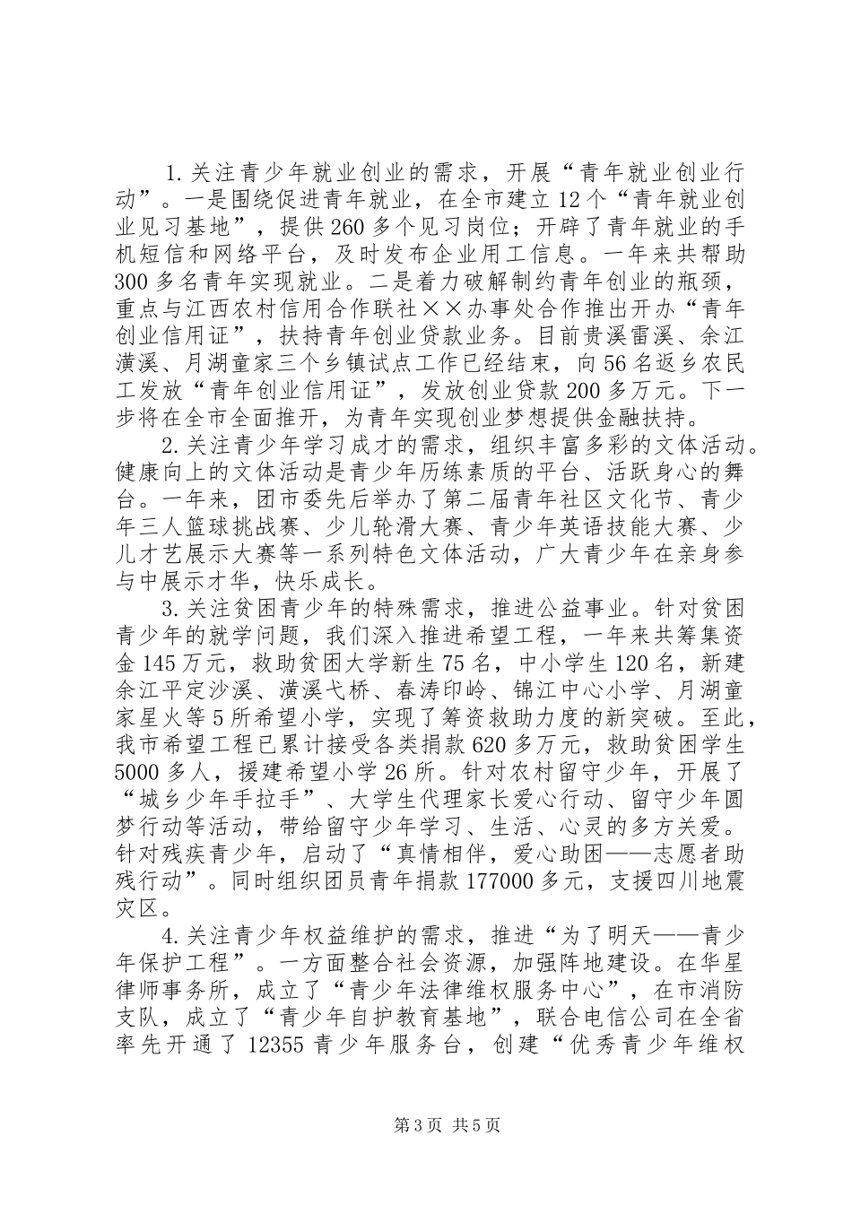 共青团团市委班子述职报告_第3页