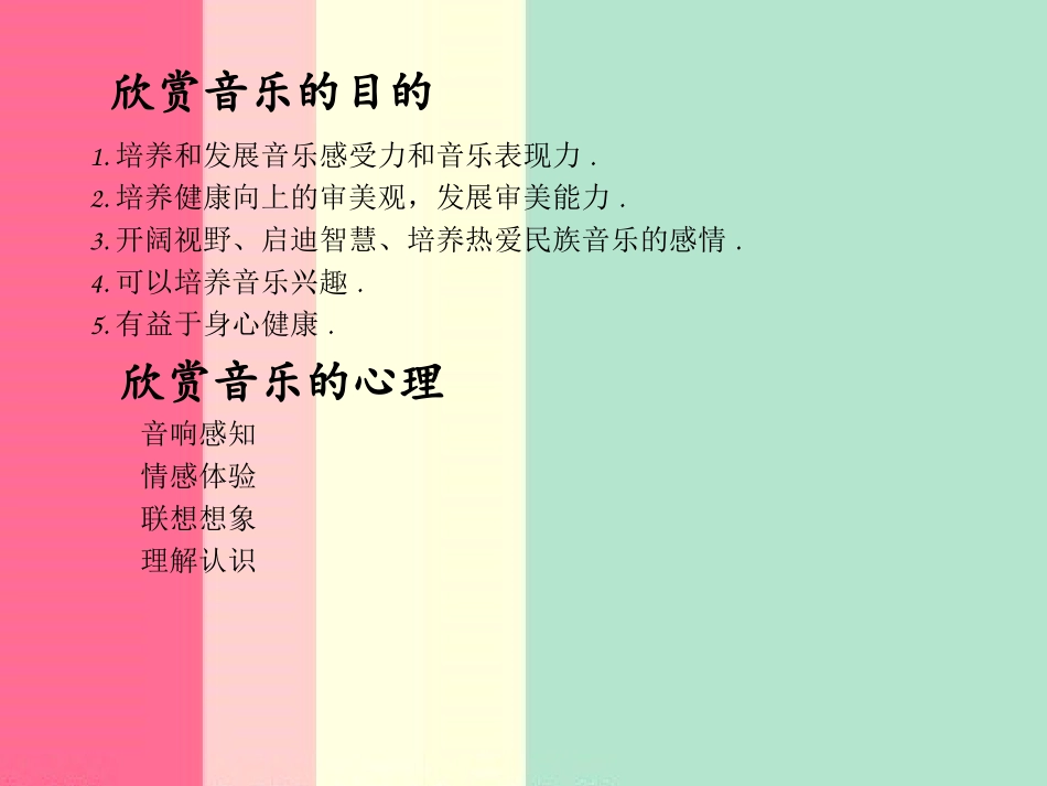 高中一年级第一单元《学会聆听》第一课《音乐与人生》课件_第2页