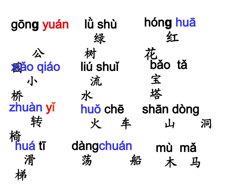 一年级上册识字3(包含字的写法)_第3页