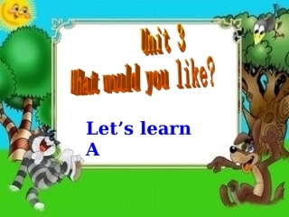 PEP英语五年级上册Unit3What'syourfavouritefood