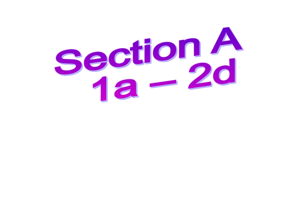 英语人教版八下Unit8SectionA1a-2d_第2页