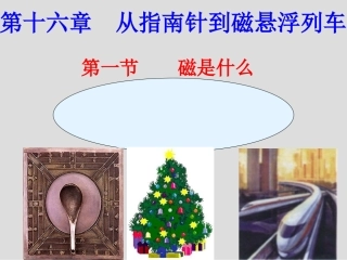 物理：磁是什么课件(沪科版九年级)1