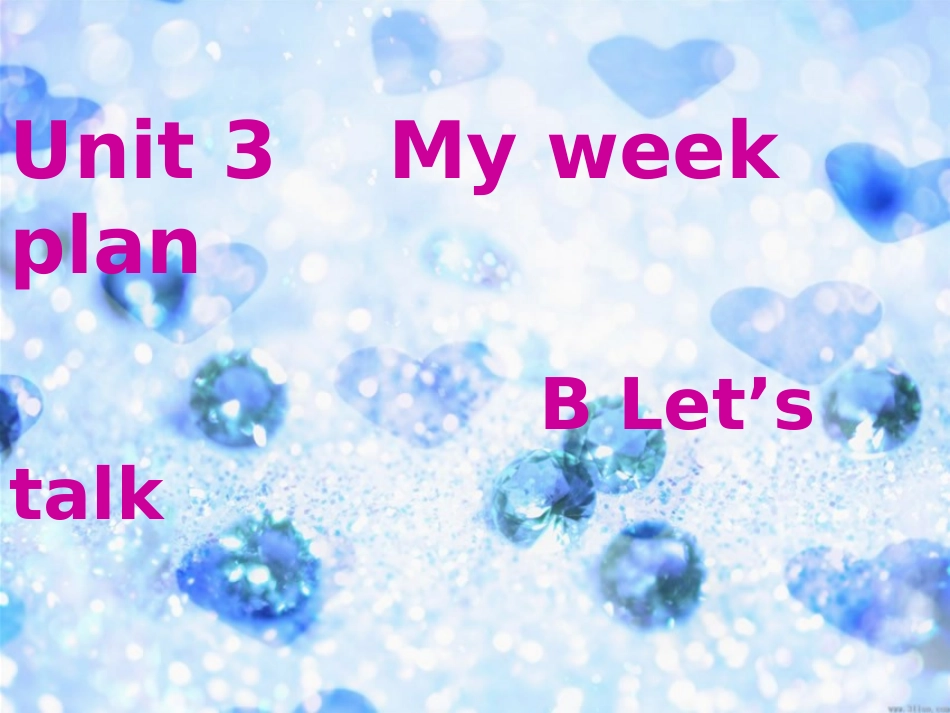 六年级上unit3BLet'stalk_第1页