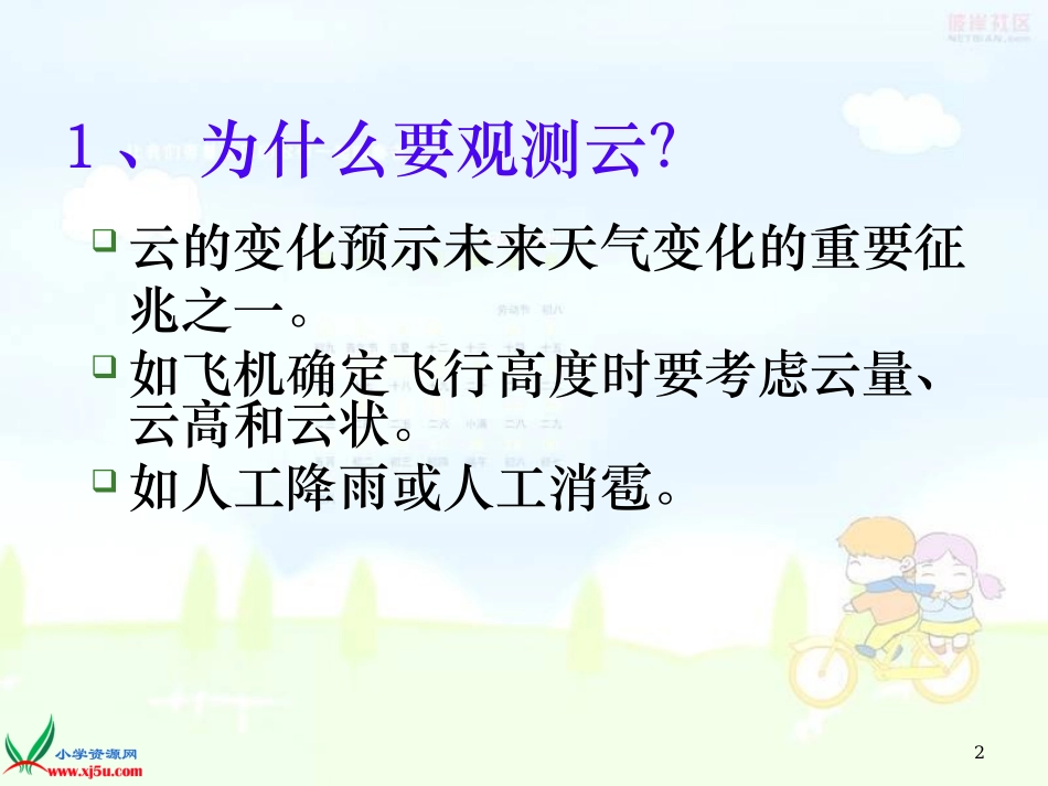 (教科版)四年级科学上册课件_云的观测4_第2页