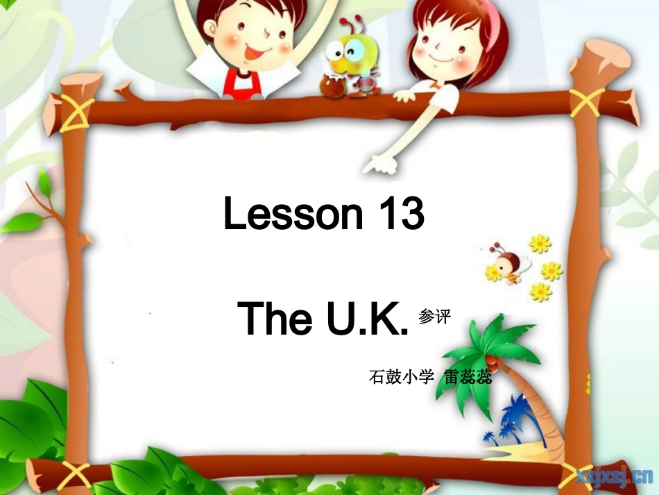 小学五年级英语上lesson13TheUK_第1页
