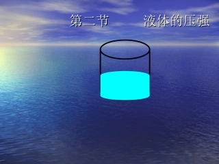八年级物理下册8-2+液体内部的压强课件