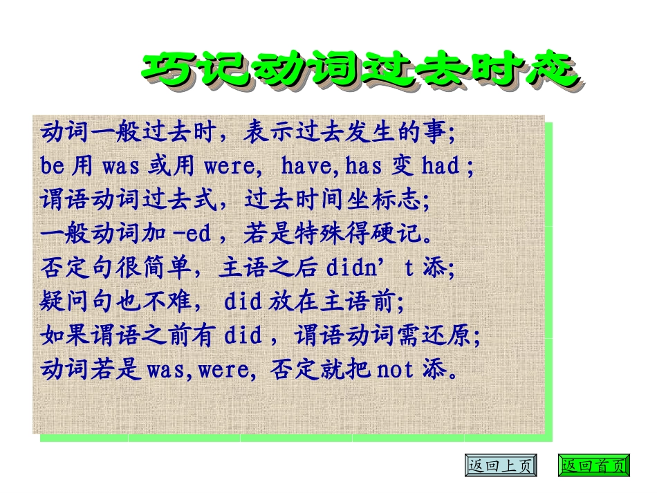 一般过去时态（The(1)_第2页