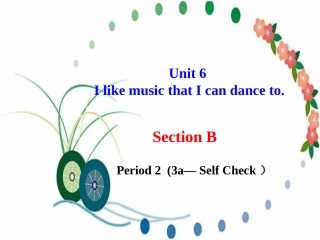 新目标九年级英语unit6B_3a-self_check课件 (2)