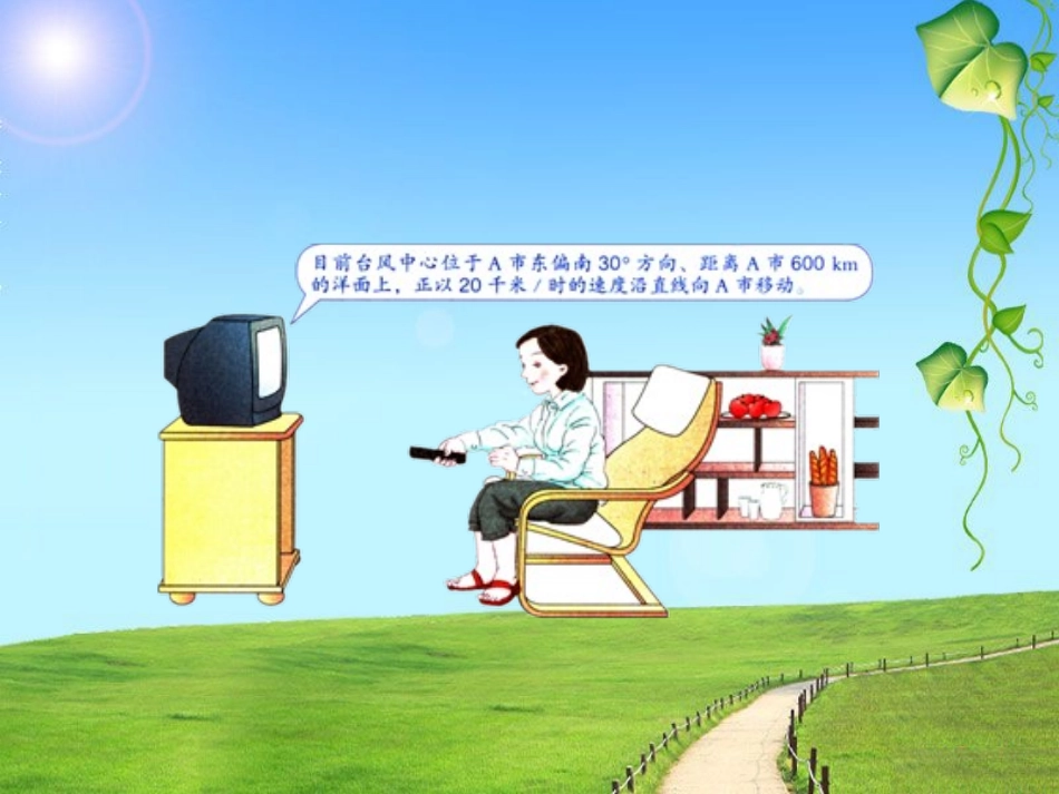 《位置与方向（二）》第一课时教学课件_第2页