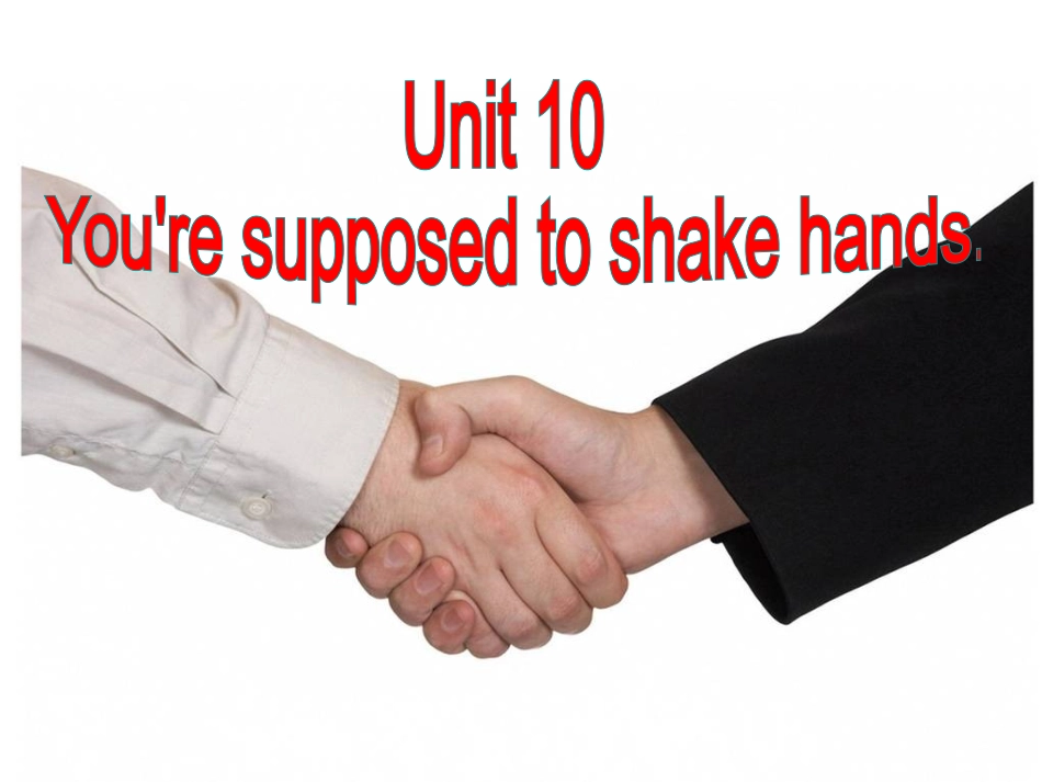 九年级Unit10课件_第2页