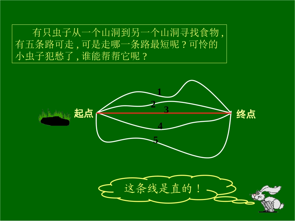 四年级数学直线、射线和角_第1页