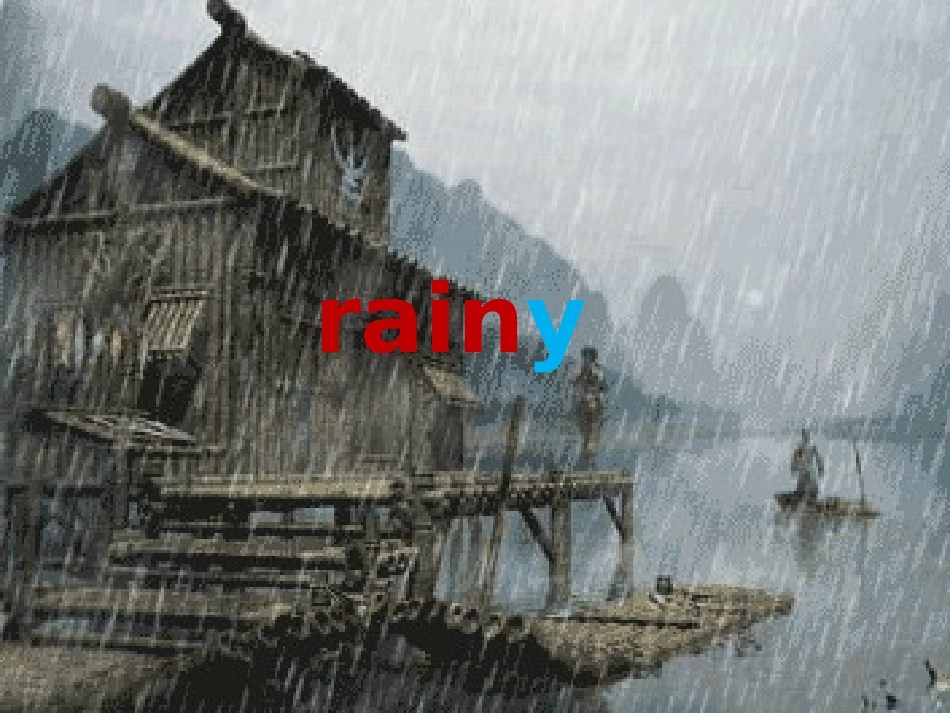 新陕旅版五年级英语下册unit5what'stheweatherlike课件_第3页
