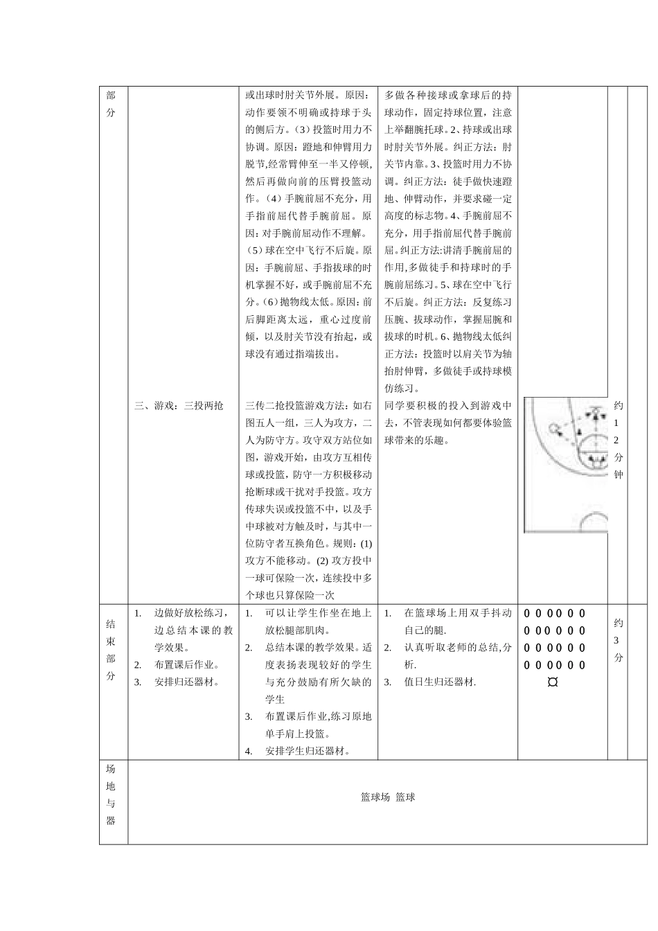 篮球原地肩上投篮教案_第2页