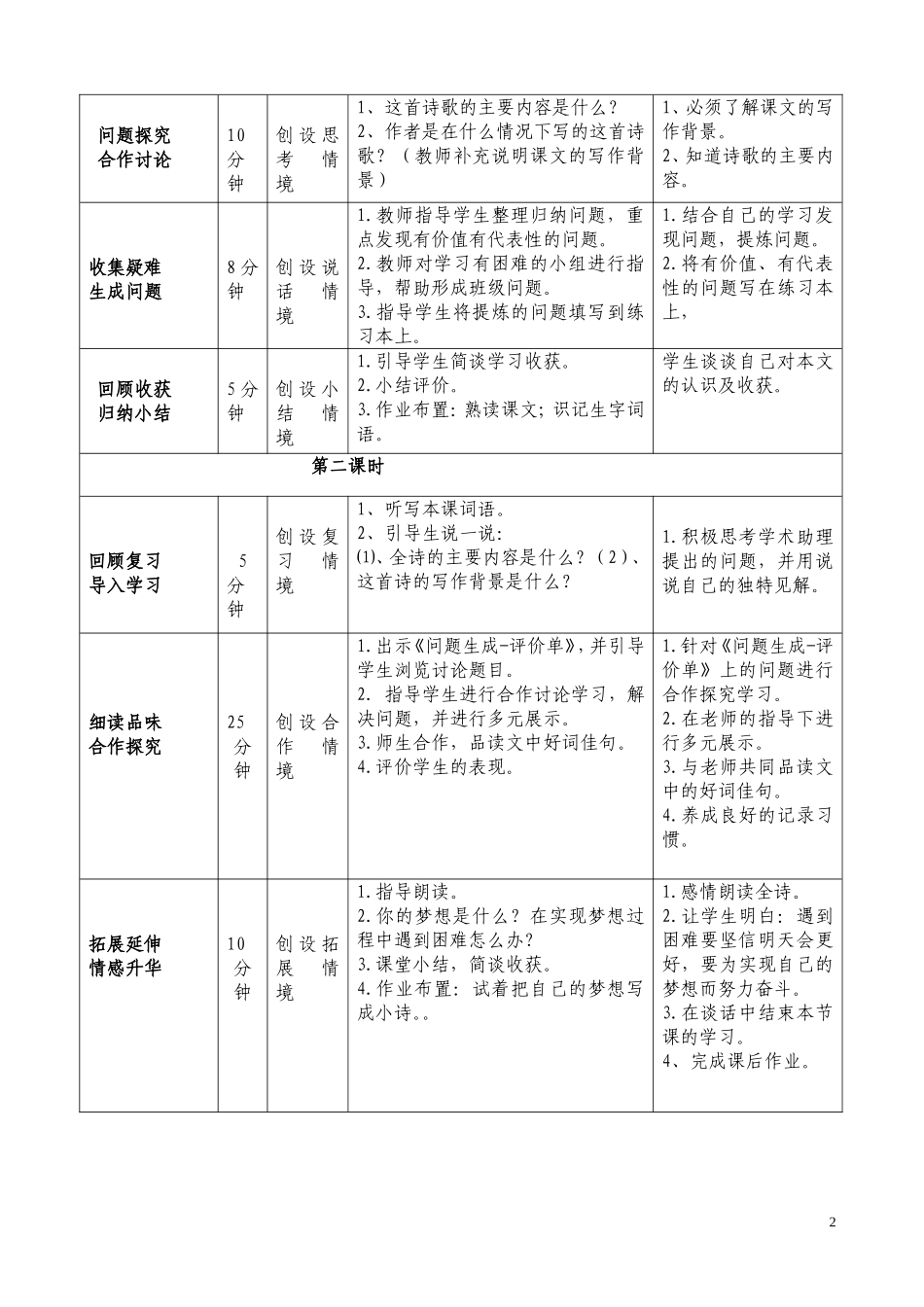 《种子的梦》一案三单_第2页