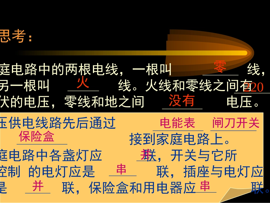安全用电和家庭电路_第3页