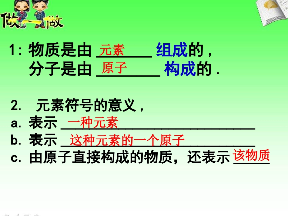 物质组成的表示(第一课时)_第2页