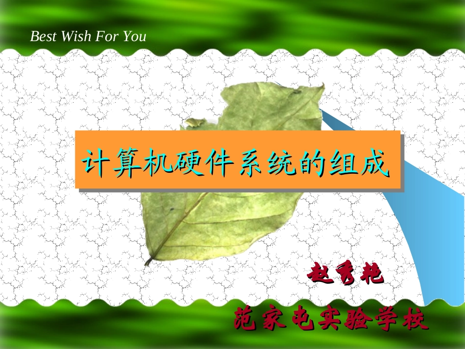 计算机硬件系统的组成_第1页