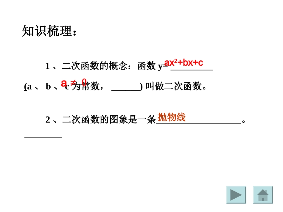 二次函数复习课 (2)_第2页