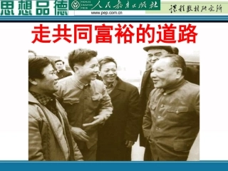 走向共同富裕的道路课件