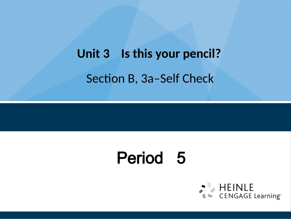 新目标七年级英语上册《Unit3Isthisyourpencil》课件5_第1页