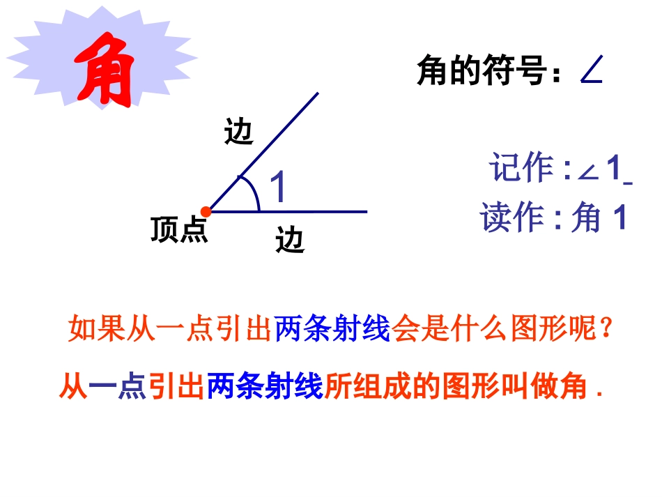 四年级数学《角的认识》教学课件_第3页