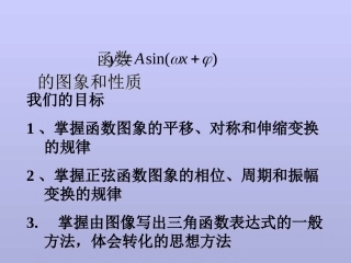 三角函数图像变换222