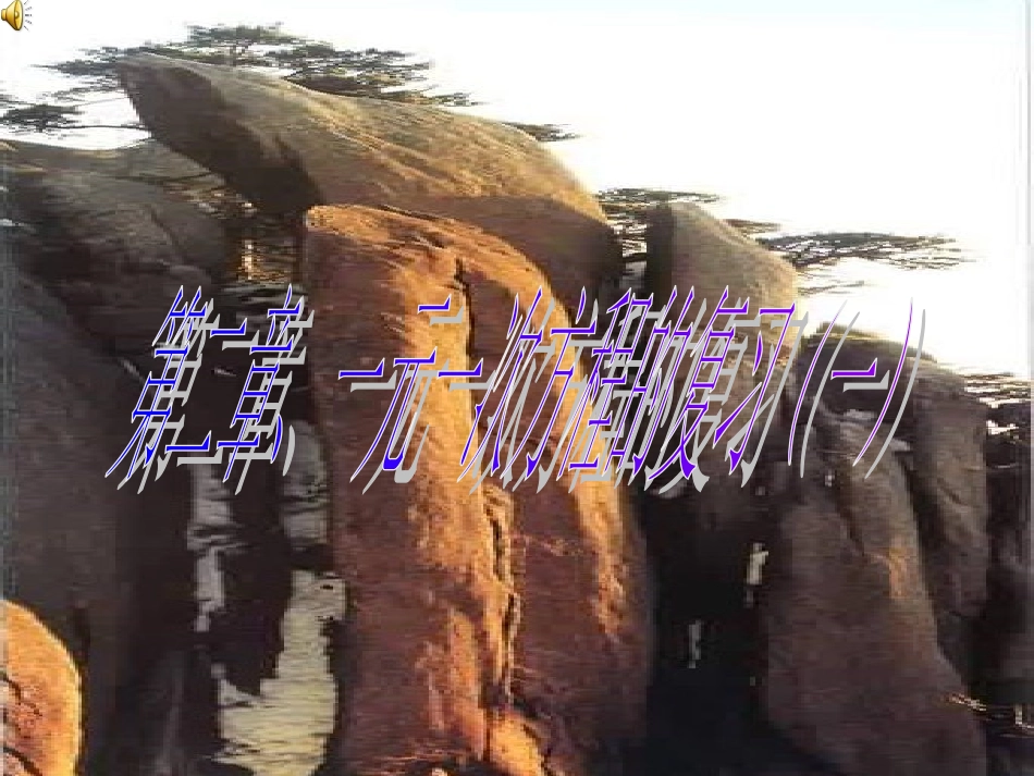 一元一次方程解法复习1（3）_第1页