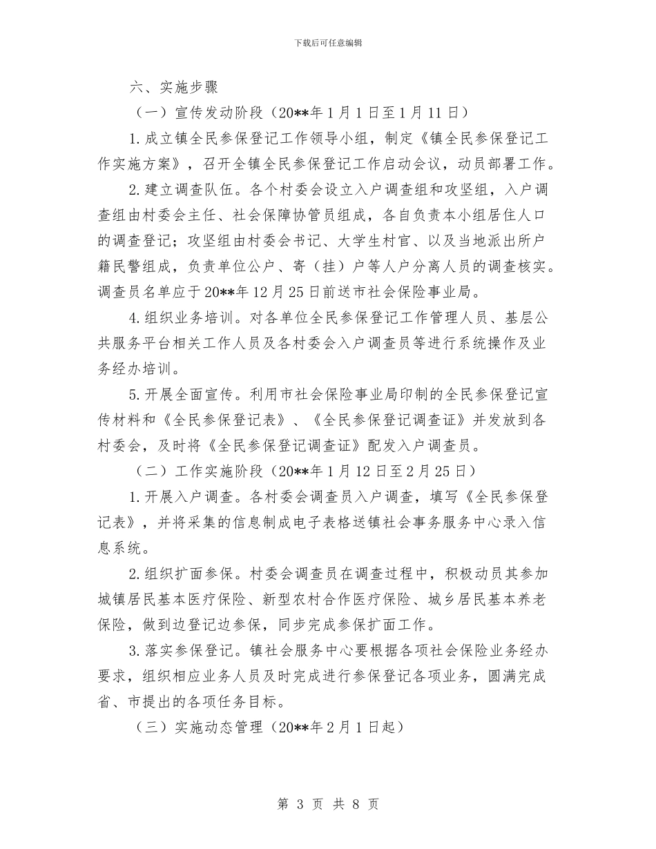 “全民参保登记计划”工作方案与“六五”普法总结验收工作方案汇编_第3页