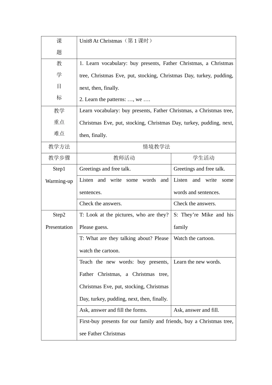 五年级上册unit8第一课时_第1页