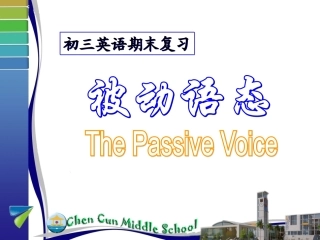 初中英语语法专项复习-被动语态复习[1]