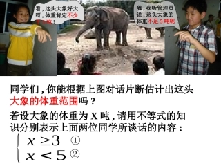 一元一次不等式组 (3)