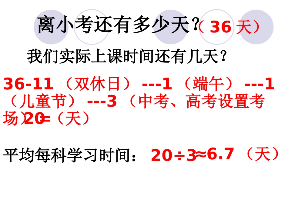 小考动员主题班会20145PPT2_第2页