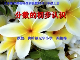 新分数的初步认识（梁艳梅）