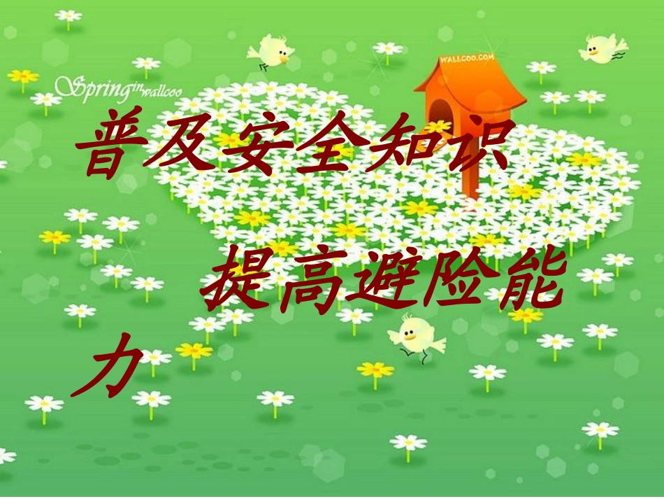 小学生交通安全班队会课件_第1页