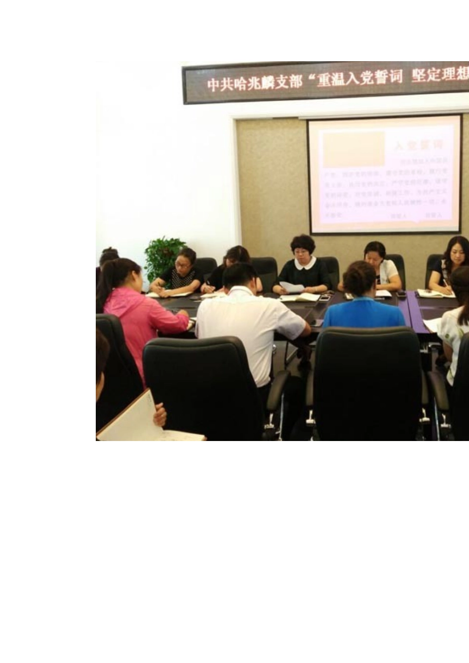 哈尔滨市兆麟小学校举行庆七一主题党日活动_第2页