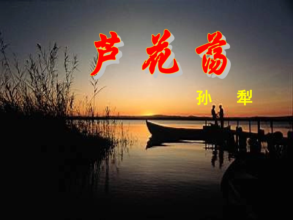 芦花荡 (3)_第1页