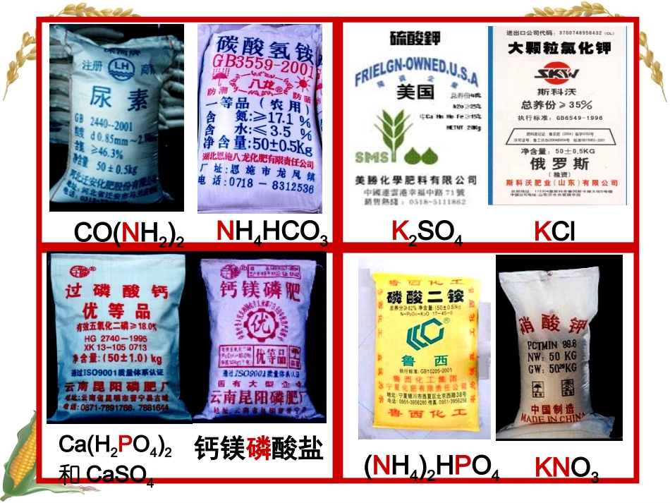 化学肥料集体备课1_第3页