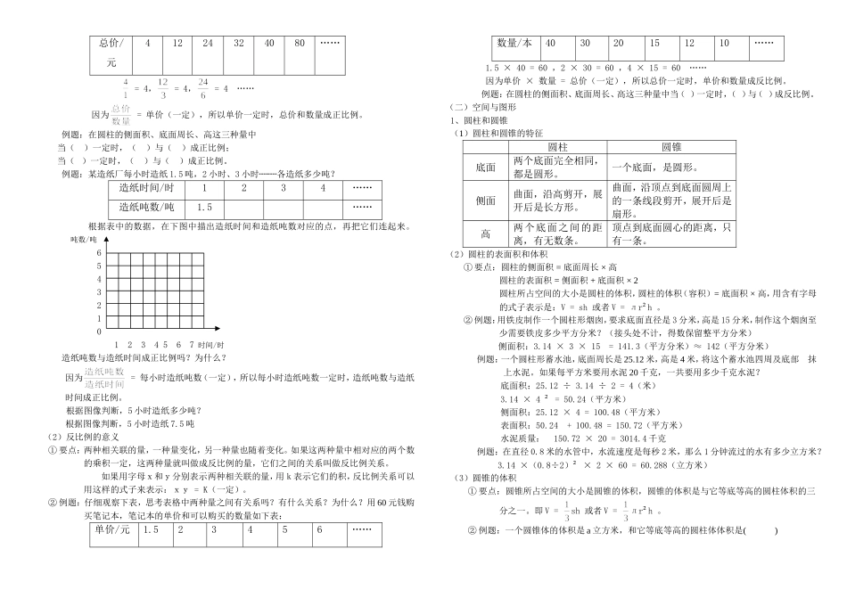 小升初总复习数学归类讲解及训练(下-含答案)_第3页