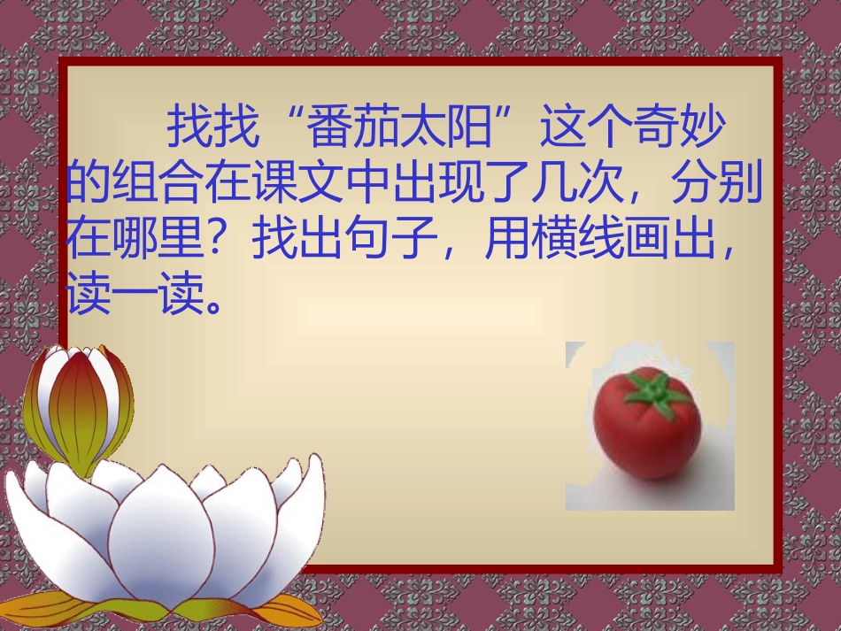 《番茄太阳》_第3页