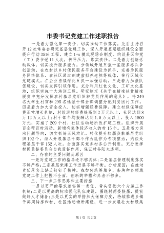 市委书记党建工作述职报告 (13)