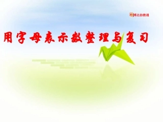 用字母表示数课件(3)