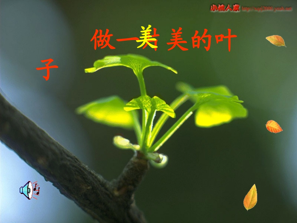 做一片美的叶子 (4)_第1页